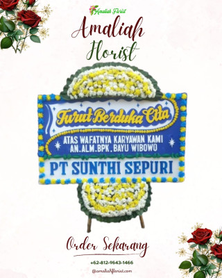 Papan Bunga Duka di Maleer