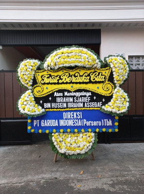 Papan Bunga Duka di Maleer